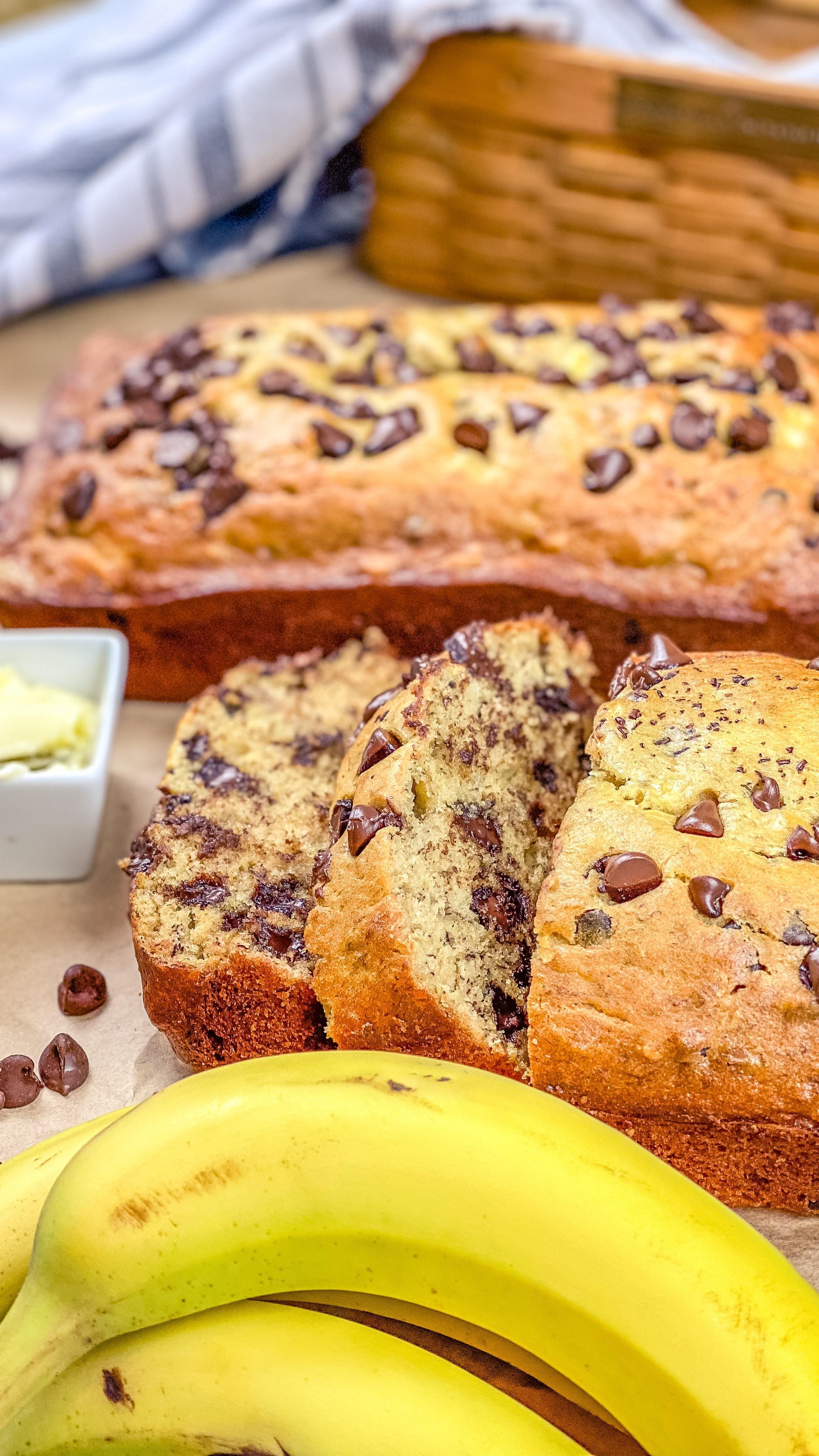 This chocolate chip banana bread is super rich, chocolatey, and scrumptious. A really great dessert recipe that your friends will love! At our household we like to spread butter on the warm bread right after it comes out of the oven. There is just nothing like it! 🤤🍫

LINK: https://simplysellskitchen.com/chocolate-chip-banana-bread/

#bananabread #weekendbaking #chocolatelove #chocolatechips #floridafoodie #sarasota #foodblogger #floridafood #chocolatedessert #indulgenteats  #bananabreadrecipe #bananaloaf #chocolatebananabread #easyrecipesathome #onebowl #quickbread #foodblogeats #bakedfromscratch #dessertaddict #homemadedessert #dessertlove #bakingcooking #dessertlovers  #homemadewithlove #obsession #bakingday #prettyfood #dessertrecipes #weekendbaking #chocolateoverload #homemadewithlove @foodblogfeed @thebakefeed @thefeedfeed