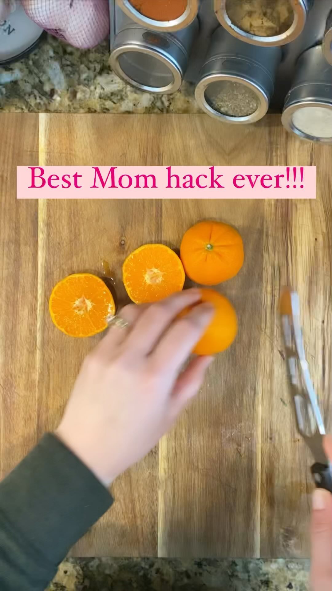 Check out this mom hack that can save you a few minutes!! #lookingoutforyou #cuties #oranges #toddlerlife #toddlermom #toddlersnacks #fruit #simplysellskitchen #food #timesaver #treatyoself #foodhack #mothersday #mother #food #motherhood #kidsnacks #afterschoolsnack #easyhack #momhacks #parenting #momlife #foodbloggers #instahacks